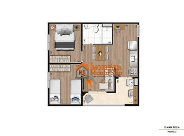 79f7ab6562d976dfd8d6d2d477b0790d202a2fa9 · Apartamento com 2 dormitórios à venda, 44 m² por R$ 380.000,00 - Vila Antonieta - Guarulhos/SP