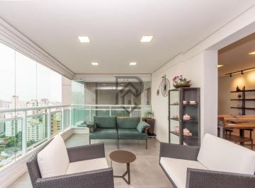Apartamento · 151m² · 3 Quartos · 3 Vagas · Apartamento Quartier Campo Belo pronto para morar andar alto