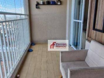 81343e382d7611a2fe77afefd9a6024538a5839f · Apartamento com 3 dormitórios à venda, 77 m² por R$ 680.000,00 - Vila Rosália - Guarulhos/SP