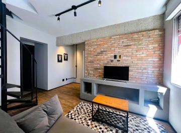 Apartamento · 73m² · 1 Quarto · 1 Vaga · Cobertura 1 dormitório semi mobiliada com piscina e vaga no Bom Fim
