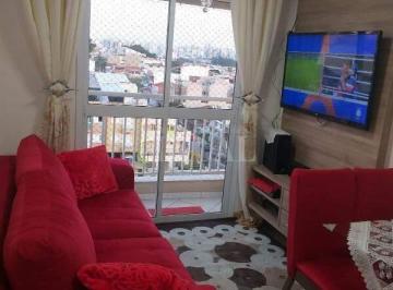 Apartamento · 55m² · 2 Quartos · 1 Vaga · Apartamento 2 quartos, Vila Metalúrgica, 55 m², condomínio completo