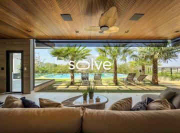 Casa · 1000m² · 6 Quartos · 4 Vagas · Casa de Luxo em Condomínio Jardim Vila Paradiso, Indaiatuba – 6 suítes, mobiliado, piscina