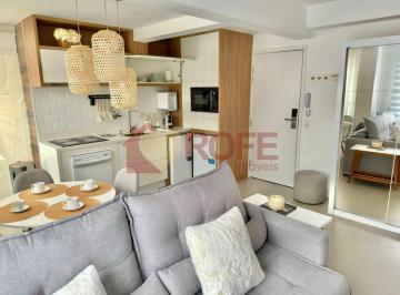 Apartamento · 35m² · 1 Quarto · Apartamento mobiliado a poucos passos do Shopping Ibirapuera e metro Eucaliptos