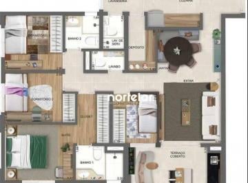 74635aae7466b6c05257c08bf05ebaf969d89ff9 · Apartamento com 4 dormitórios à venda, 109 m² por R$ 1.230.000,00 - Parque São Domingos - São Paulo/