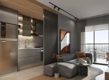 Apartamento · 60m² · 1 Quarto · 1 Vaga · Apartamento à venda 2 quartos com 1 suite, portão, CURITIBA - PR