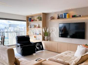 1 · Apartamento com 143 m², 3 quartos sendo 3 suítes à venda no bairro Campo Belo.