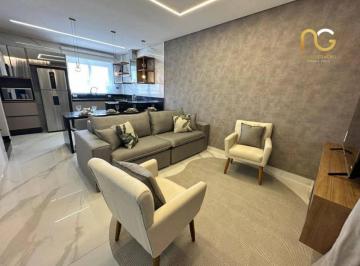 732e9abaa58d86184c593d176a42654200512747 · Sobrado com 2 dormitórios à venda, 88 m² por R$ 599.000,00 - Vila Guilhermina - Praia Grande/SP