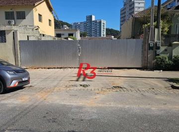 0071a60460195ee793d9d5adb71a39de4ec3b4cb · Terreno, 352 m² - venda por R$ 1.500.000,00 ou aluguel por R$ 9.675,99/mês - Vila Belmiro - Santos/S
