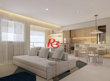a8a86a14b8f06536cfcd15eeb241d906076dbe1d · Apartamento com 1 dormitório à venda, 45 m² por R$ 456.000,00 - Marapé - Santos/SP