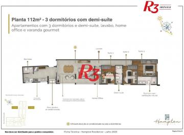 ddcdb4e2a741915f38fca9f5a39e741c5556e47d · Apartamento à venda, 112 m² por R$ 1.288.000,00 - Marapé - Santos/SP