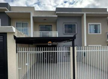 4f023405dae8f0271132cd2bee8c0b1143ba0b76 · Sobrado com 3 dormitórios à venda, 109 m² por R$ 690.000,00 - Costeira - Araucária/PR
