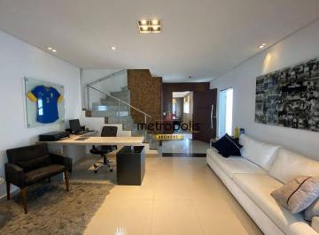 recepção · Sobrado à venda, 170 m² por R$ 2.600.000,00 - Santa Paula - São Caetano do Sul/SP