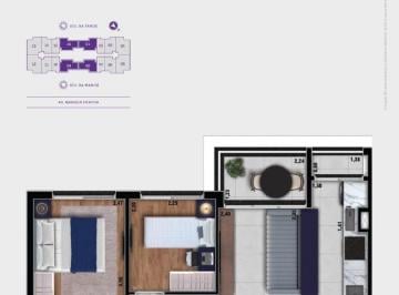 Apartamento · 48m² · 2 Quartos · 1 Vaga · Apartamento em Jardim Country Club  -  Poços de Caldas