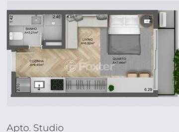 05e5787a05c01d062798be55ad1689bb.jpeg · Kitnet / JK / Studio, 1 dormitórios, 27 m², em Cidade Baixa