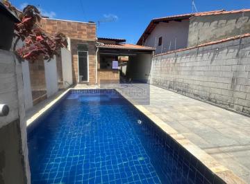 Foto 01 · Casa para locação em Itanhaém-SP, no bairro Grandesp: 2 quartos, 1 suíte, 1 sala, 3 banheiros, 2 vag