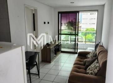 Apartamento · 35m² · 1 Quarto · 1 Vaga · MADALENA - Flat com 35m², 1vaga, Mobiliado