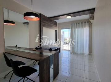 Apartamento · 50m² · 1 Quarto · 1 Vaga · Apartamento para locação anual mobiliado, equipado e decorado, 1 vaga de garagem, Residencial Portin