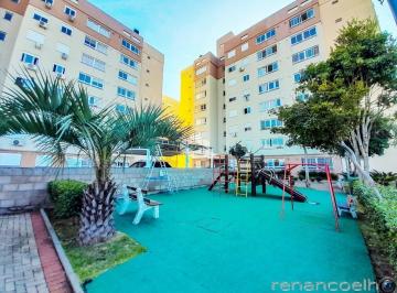 Apartamento · 54m² · 2 Quartos · 1 Vaga · Apartamento 2 dormitórios totalmente mobiliado com vaga privativa Bairro Fátima Canoas RS