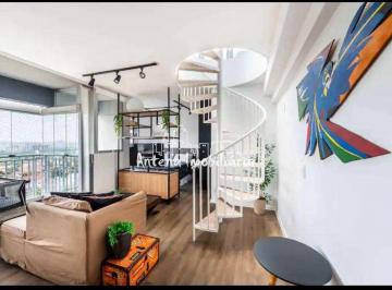 Apartamento · 74m² · 2 Quartos · 1 Vaga · Cobertura Duplex mobiliada na Vila Madalena - Cod.: 12043.