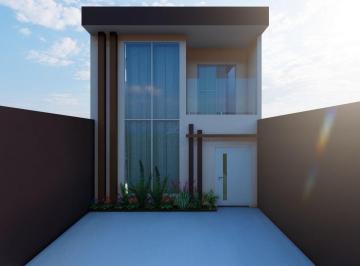Casa · 100m² · 3 Quartos · 2 Vagas · Casa de alto padrão com design moderno, 100m², 3 suítes e 2 vagas