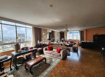 Apartamento · 191m² · 3 Quartos · 1 Vaga · Cobertura com 03 dormitórios em Higienópolis - Cód.: 12400.