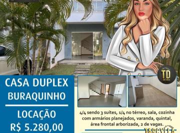 Foto 01 · Casa residencial Duplex Condomínio Buraquinho para Locação  Buraquinho, Lauro de Freitas