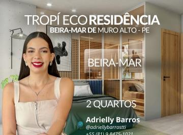 Apartamento de 2 quartos, Ipojuca · Apartamento financiado na planta na beira-mar| Tropí Eco Residência