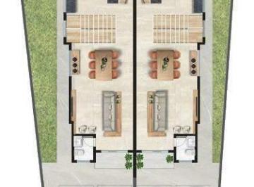 Casa · 157m² · 3 Quartos · Excelente cassa Geminada com linda vista, 3 quartos , suite no bairro Liberdade em Santa Luzia