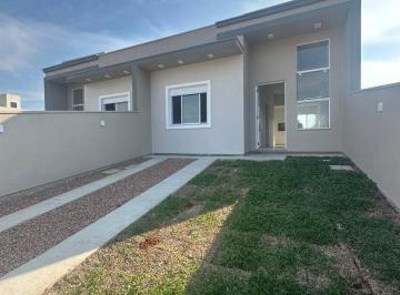 Casa · 55m² · 2 Quartos · 2 Vagas · Casa Nova Pronta para Morar com Churrasqueira em Sapiranga no Centenário
