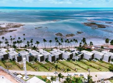 Casa · 326m² · 5 Quartos · 2 Vagas · Casa Pé na Areia Mobiliada no Huna Residence em Milagres