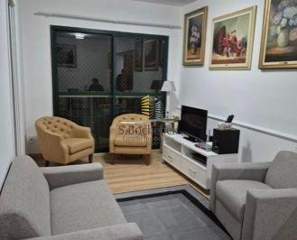 Apartamento · 89m² · 3 Quartos · 2 Vagas · Excelente apartamento locação MOBILIADO Ed. Victoria c/ 3 dormitórios + 2 vagas