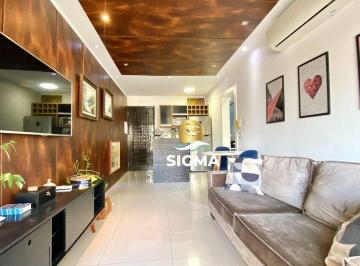 Apartamento · 68m² · 1 Quarto · 1 Vaga · Apartamento em Barra Funda, Guarujá/SP de 68m² 1 quartos à venda por R$ 420.000,00