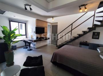 Dormitório · Duplex moderno à venda - 55m² com terraço gourmet na Vila Olímpia