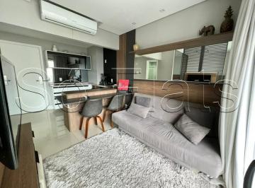 Apartamento · 36m² · 1 Quarto · 1 Vaga · Flat V House com 1 dormitório e 1 vaga para locação próximo do Metrô Faria Lima.