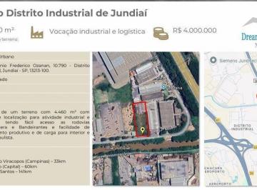 e870572bbc3a1884354fefd6c9637c8bb83c676f · Área à venda, 4460 m² por R$ 4.000.000,00 - Distrito Industrial - Jundiaí/SP