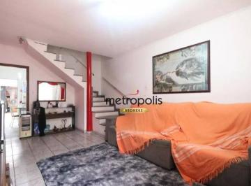 Sala · Sobrado com 2 dormitórios à venda, 82 m² por R$ 750.000,00 - Barcelona - São Caetano do Sul/SP