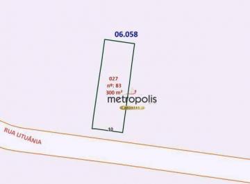 Terreno · Terreno à venda, 300 m² por R$ 601.000,00 - Vila Curuçá - Santo André/SP