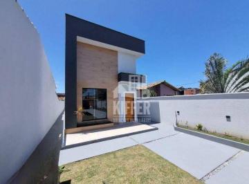Casa de 3 quartos perto da rodoviária Itaipuaçu Maricá · Casa com 3 dormitórios à venda, 110 m² por R$ 751.000,00 - Jardim Atlântico Oeste (Itaipuaçu) - Mari
