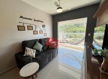 cc4929af8b4a315c38f6124b0371a0c42eac788b · Apartamento com 2 dormitórios à venda, 54 m² por R$ 645.000,00 - Vila Matias - Santos/SP