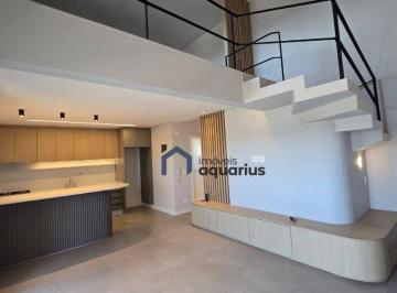 ef10ea94706d52b9687fc0f38e8c001c384763ae · Apartamento Duplex no Condominio Tarsila com 1 dormitório, 94 m² - Jardim Aquarius - São José dos Ca