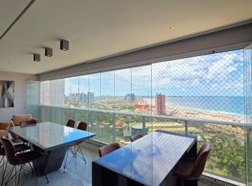 Apartamento de 3 quartos, Salvador · Hemisphere 360º, 3 SUÍTES, ANDAR ALTO, VISTA MAR, MOBILIADO. 