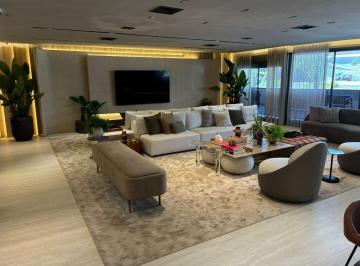 sala ampliada · Aptos de 240m em Alphaville - 3 ou 4 suítes