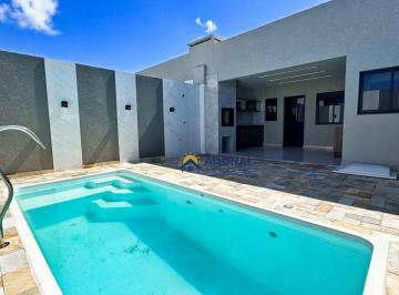 21477a8fa2ce20398d4aae3323c7f3a40c844b1e · Casa Nova, MOBILIADA, com Piscina, 3 dormitórios à venda, 105 m² por R$ 860.000 - Nereidas - Guaratu