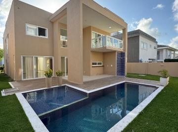 Apartamento de 5 quartos, Abrantes · CASA ALPHAVILLE LITORAL NORTE 1, 5 SUÍTE, PISCINA PRIVATIVA, MODERNA.