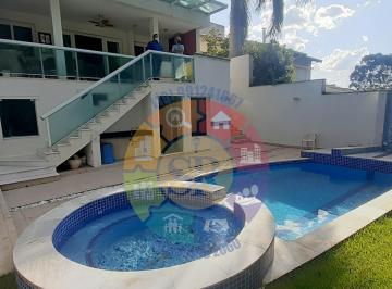 Casa de 5 quartos, Campinas · Alphaville Campinas - Sobrado de Alto Padrão - 5 Suítes - Piscina - Área Gourmet
