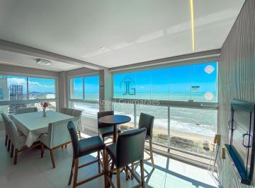 Apartamento · 125m² · 4 Quartos · 2 Vagas · Apartamento MOBILIADO E FRENTE MAR com 4 dormitórios sendo 1 suíte à venda, 125 m² por R$ 3.000.000,