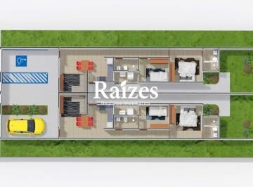 Casa · 70m² · 2 Quartos · 2 Vagas · Casa com 2 suítes no Shopping Park