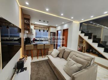Foto 01 · Casa em Condomínio na Vila Pomar, Mogi das Cruzes-SP: 2 Quartos, 2 Suítes, Sala, 3 Banheiros, 68m² d