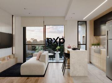 Apartamento · 58m² · 2 Quartos · 1 Vaga · Apartamento com 2 quartos, suíte e sacada com churrasqueira no Bacacheri - Curitiba