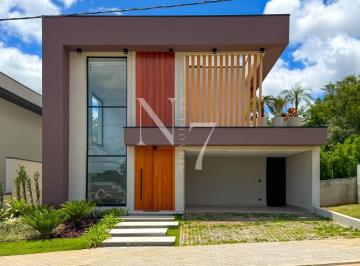 Casa · 304m² · 4 Quartos · 4 Vagas · Casa Nova com 4 Suítes, Área gourmet e Piscina em Condomínio Fechado!